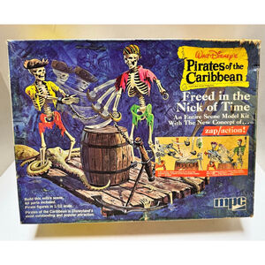 1972 Disney MPC Pirates of the Caribbean Model Kit Freed in the Nick of Time